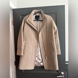 J. Crew Stadium Cloth by Nello Gori Wool Cocoon Coat